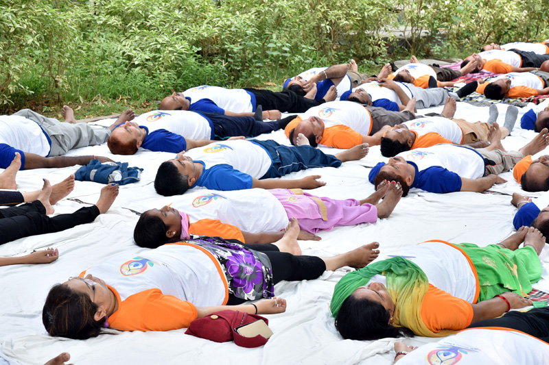 Yoga on Technology Bhawan Campus - Department Of Science & Technology - 웹
